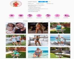 She publishes a variety of content to her channels like bodybuilding videos, fitness videos and pictures with her family and her workout selfies and m